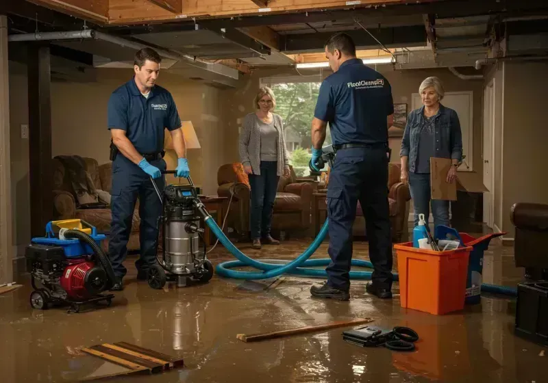 Basement Water Extraction and Removal Techniques process in West Liberty, WV