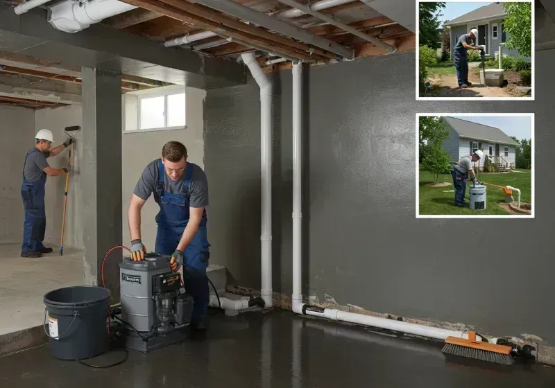 Basement Waterproofing and Flood Prevention process in West Liberty, WV